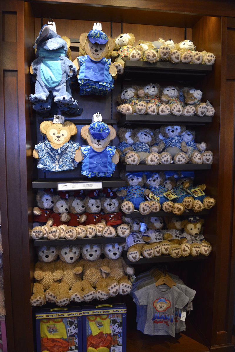 公式店舗Disney アウラニ限定　ダッフィー　シェリーメイ　Duffy 新品 ぬいぐるみ